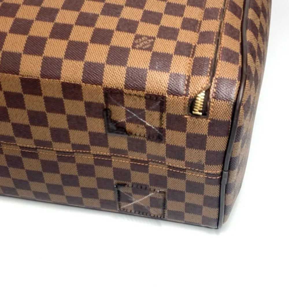 LOUIS VUITTON Brown Damier Canvas Boston Bag - Picture 6 of 16